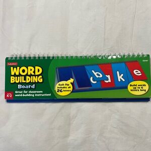 Lakeshore Learning Word Building Board Grades K-2 Reading Spelling Language